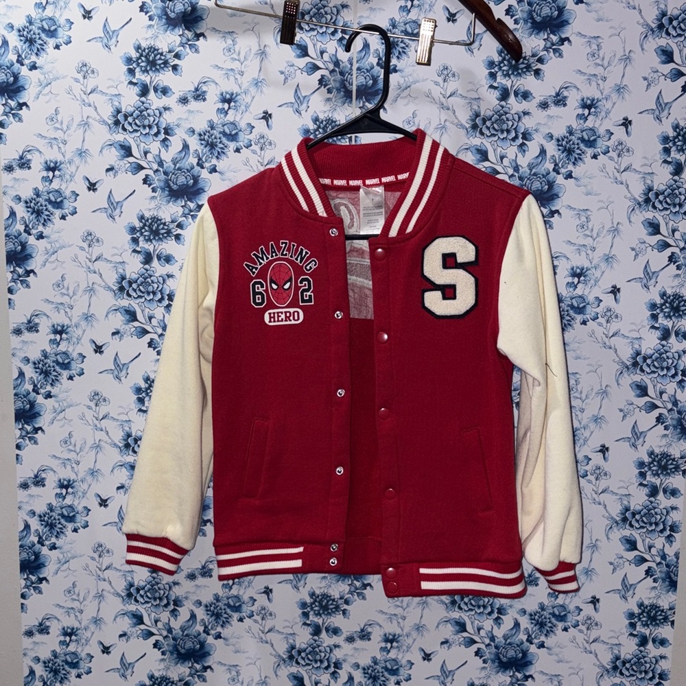 Marvel Amazing Hero Kids Jacket - Red and White